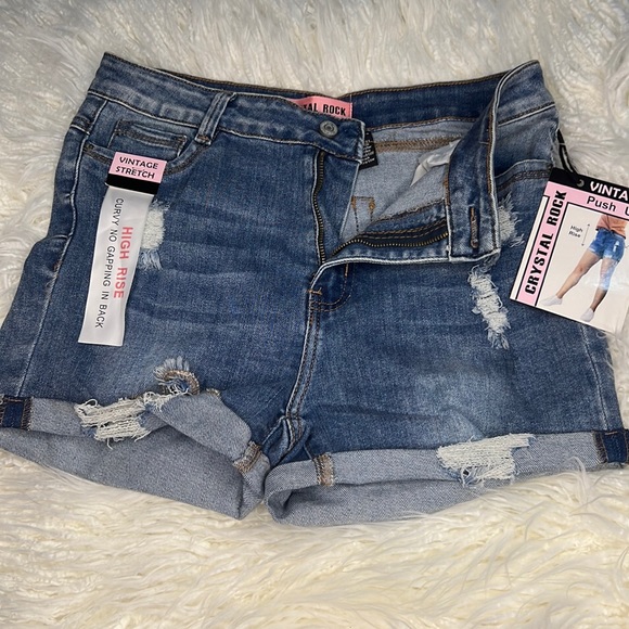 Blue jeans shorts, size 15 , - Picture 1 of 1